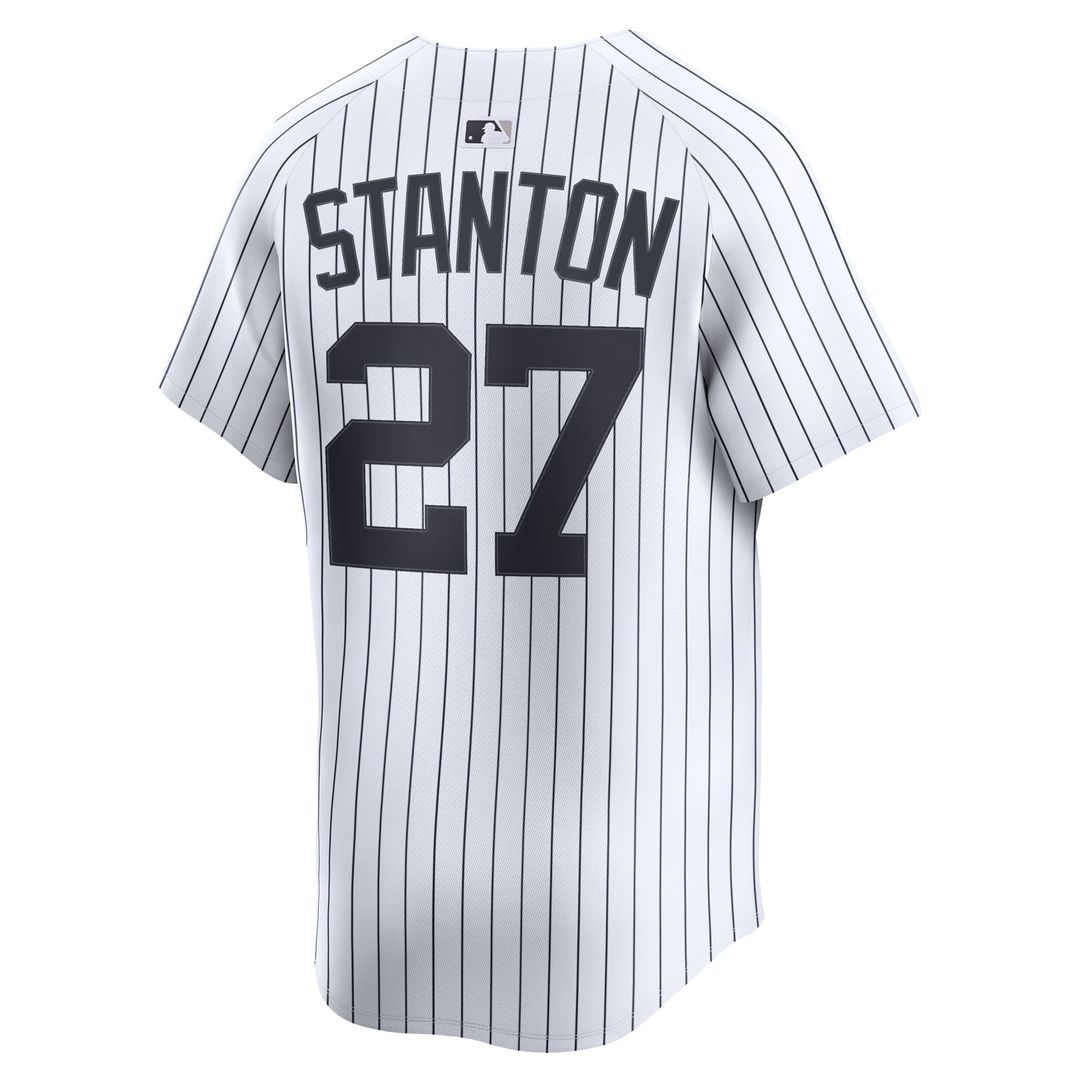 Giancarlo Stanton New York Yankees Home Jersey - White