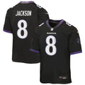 Lamar Jackson Baltimore Ravens Youth Alternate Jersey - Black