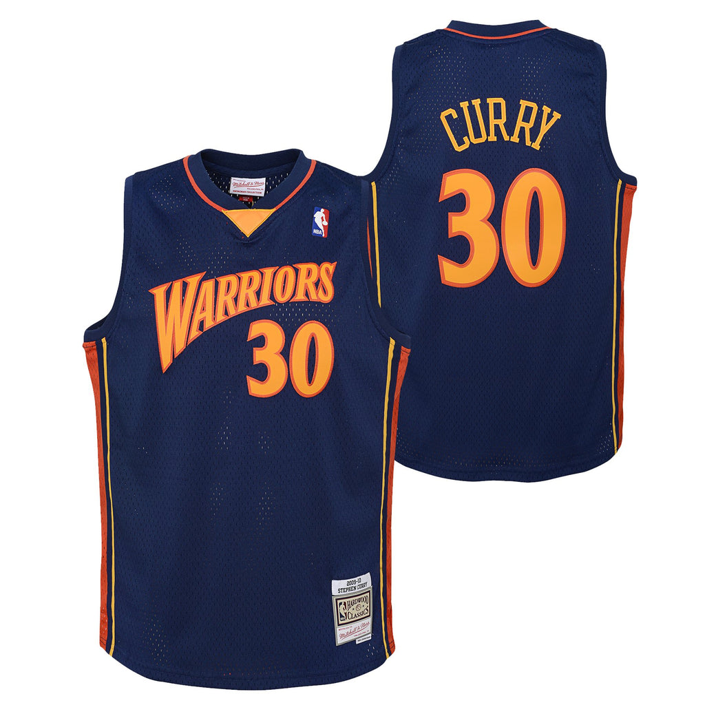 Golden State Warriors Stephen Curry Road Jersey - Youth