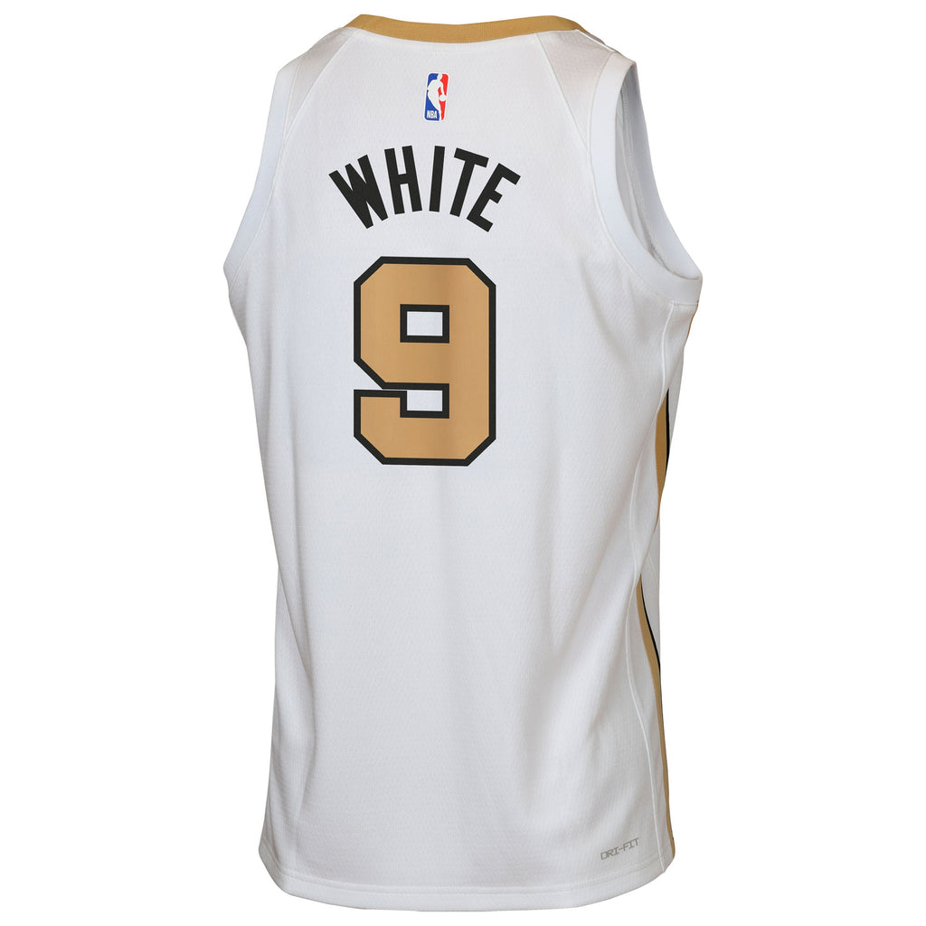 Boston Celtics 2025/26 Jersey - White - Derrick White - Youth