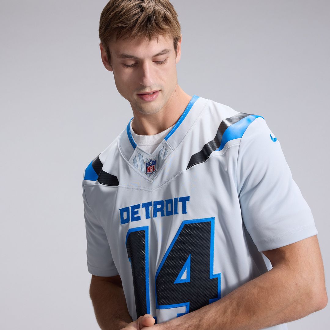 Amon-Ra St. Brown Detroit Lions 2026 Rivalries Collection Stitched Jersey - Silver
