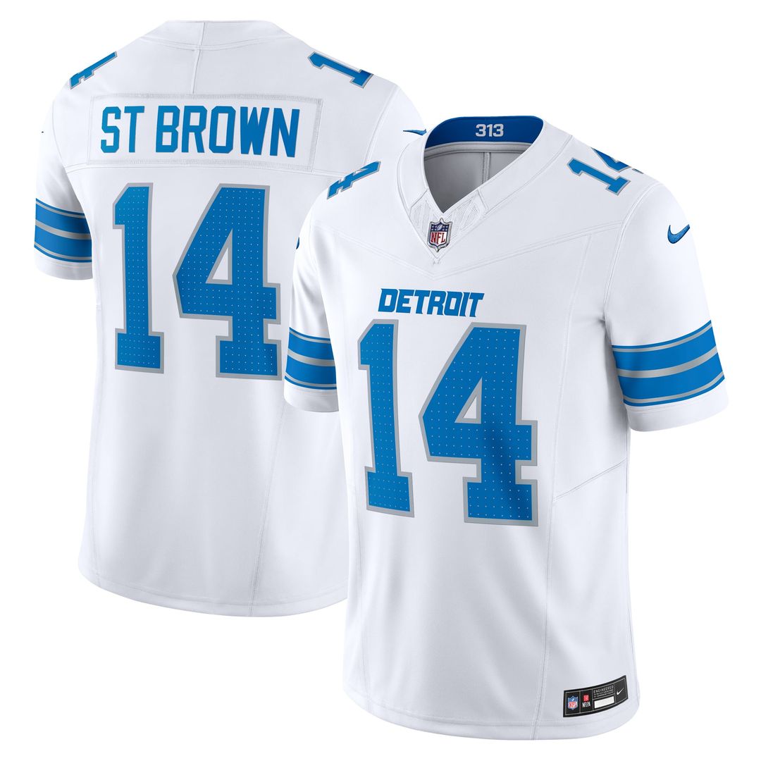 Amon-Ra St. Brown Detroit Lions Jersey - Blue