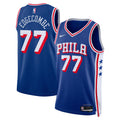 VJ Edgecombe Philadelphia 76ers Icon Edition Swingman Jersey - Royal - Youth