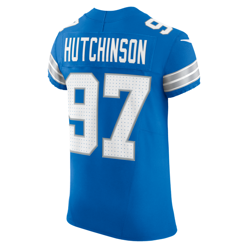 Aidan Hutchinson Detroit Lions Alternate Elite Jersey - Black