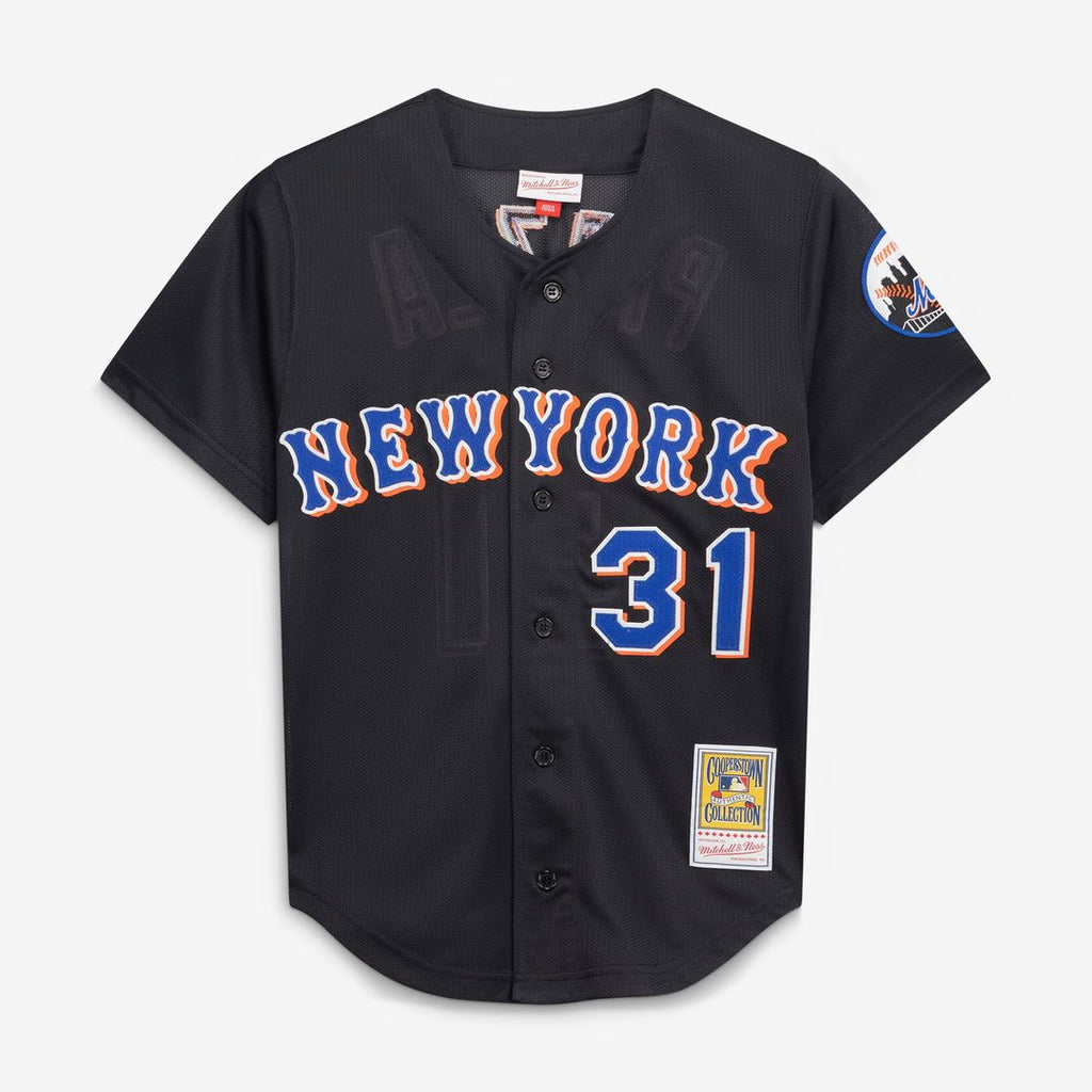 Mike Piazza New York Mets Toddler Mesh Jersey - Black