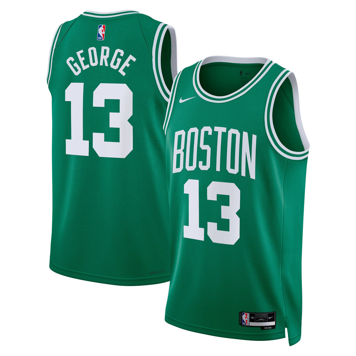 Boston Celtics Jersey - Kelly Green - Custom - Unisex - Paul George
