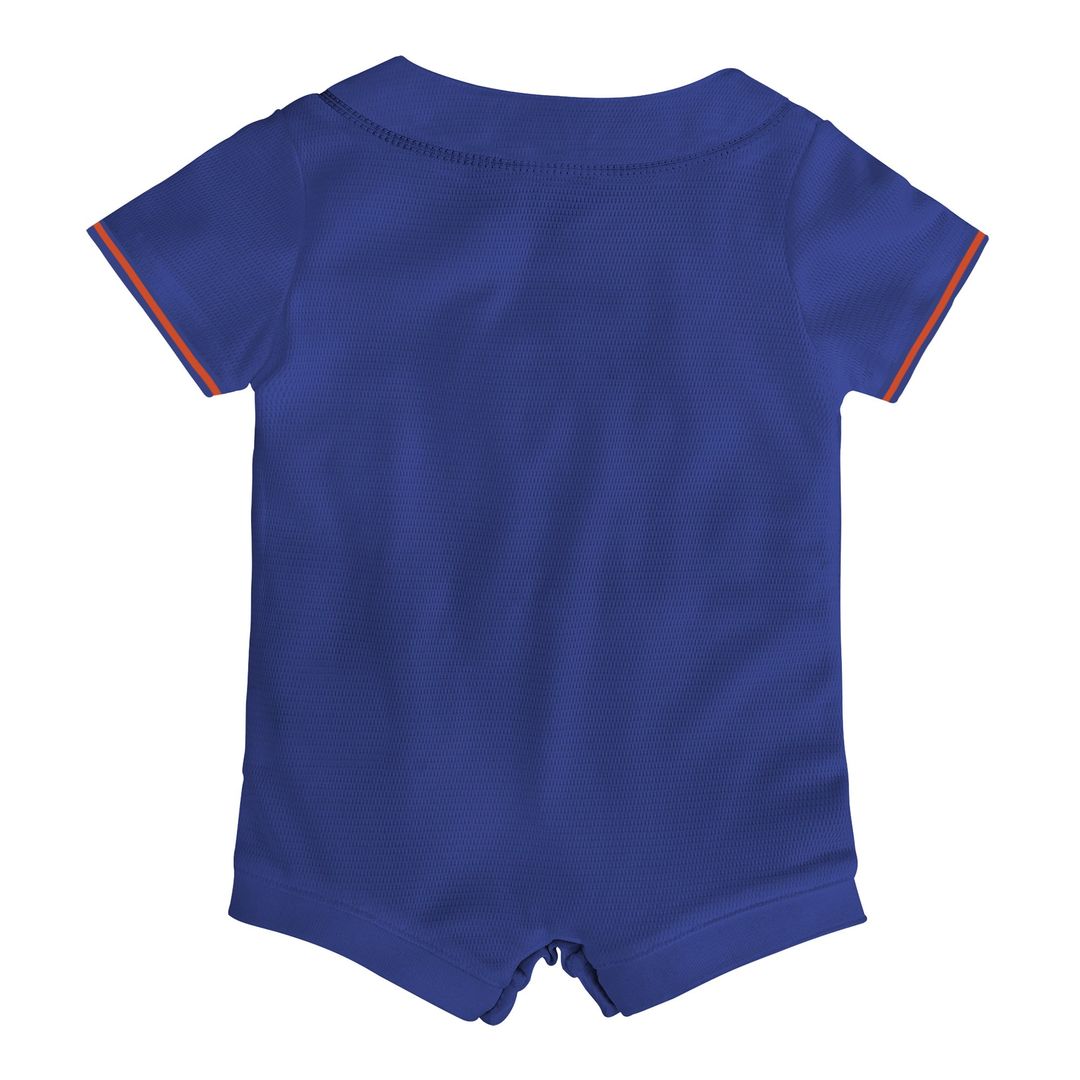 New York Mets Newborn & Infant Home Replica Romper Jersey - White