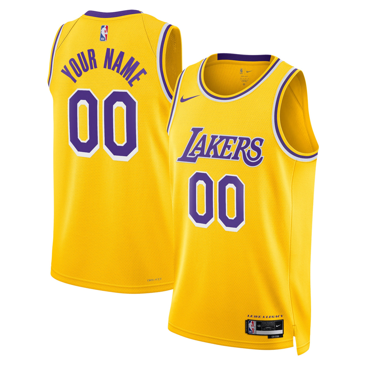 Los Angeles Lakers Jersey - Custom - Unisex