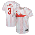 Bryce Harper Philadelphia Phillies Youth Home Jersey - White