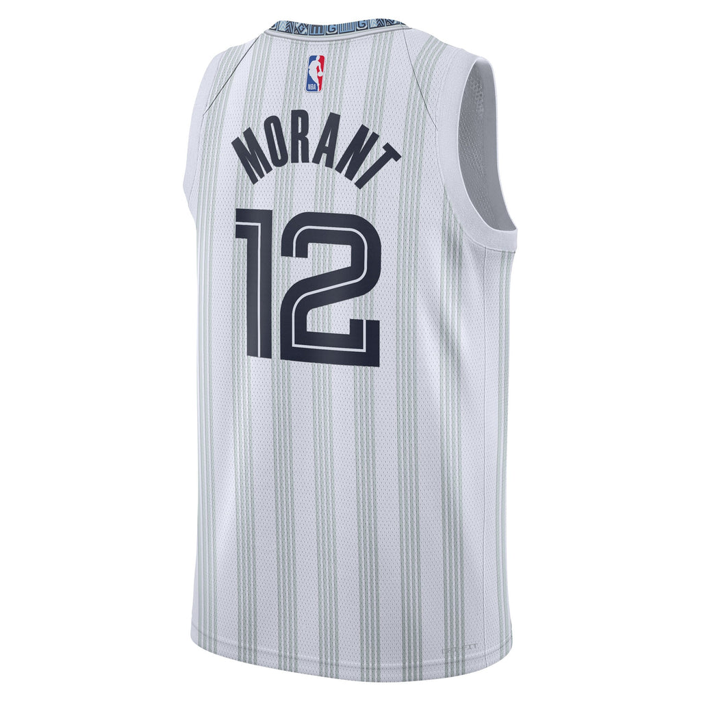 Memphis Grizzlies 2025/26 Jersey - Gray - Ja Morant - Unisex