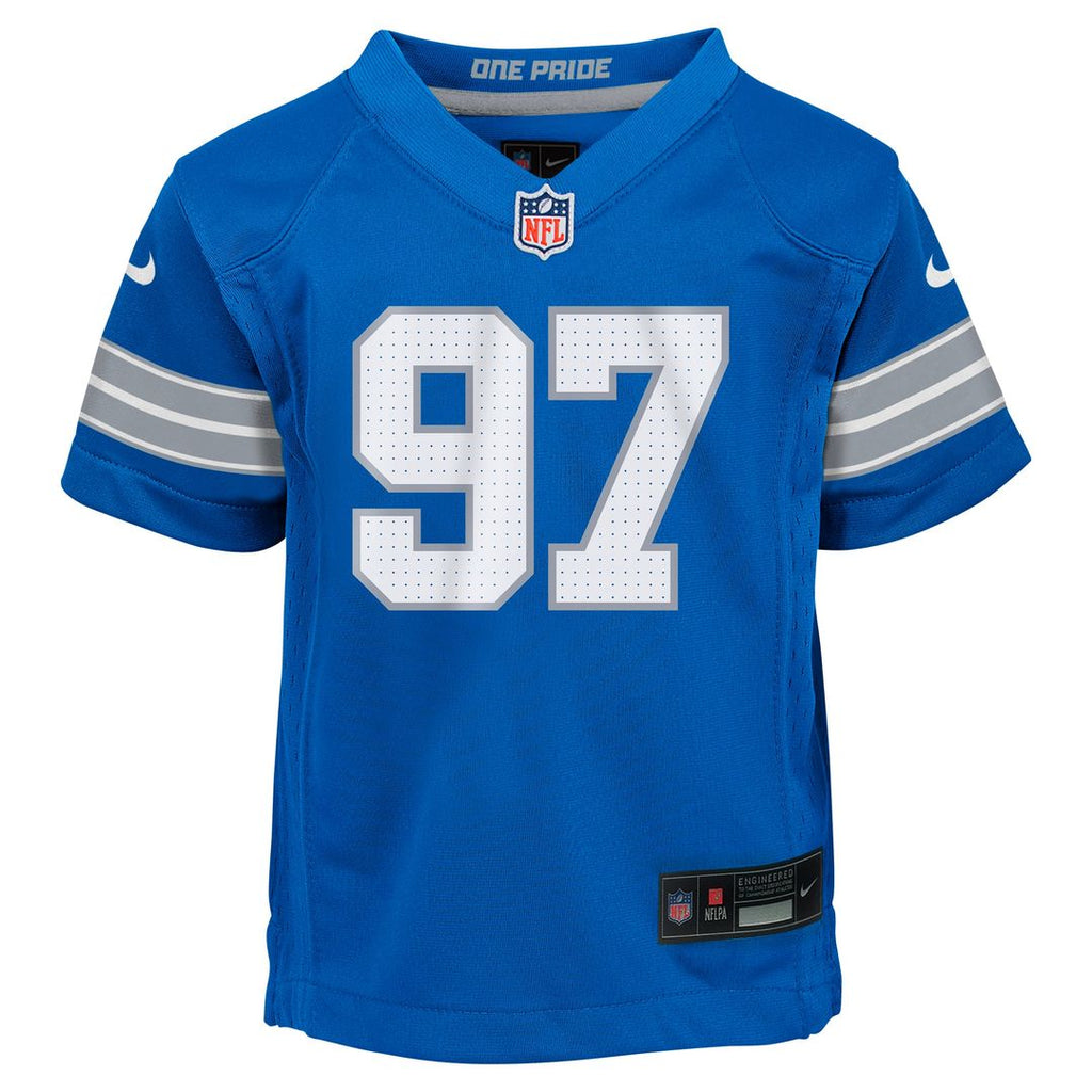 Aidan Hutchinson Detroit Lions Toddler Jersey - Blue