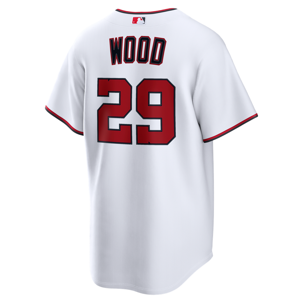 James Wood Washington Nationals Home Jersey - White