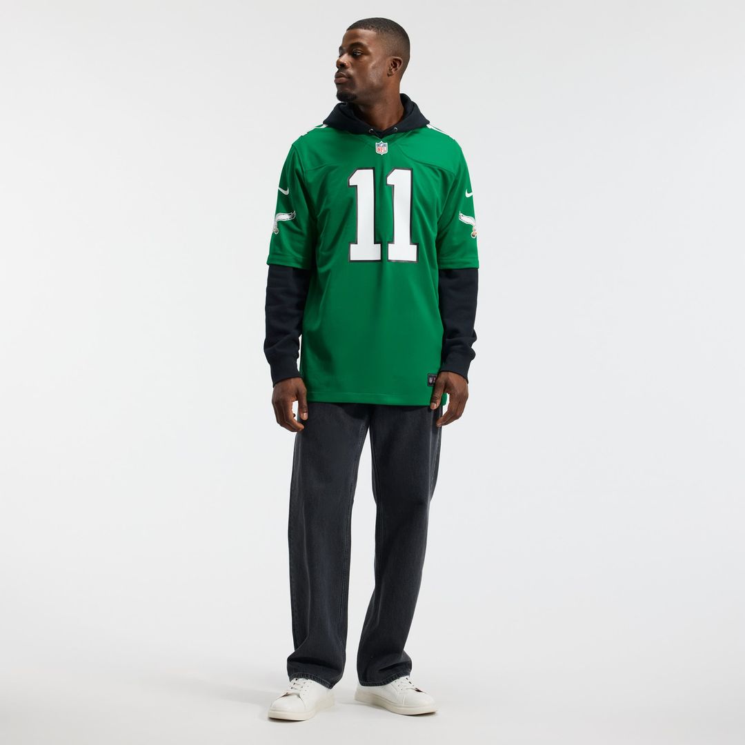 A.J. Brown Philadelphia Eagles Alternate Jersey - Kelly Green
