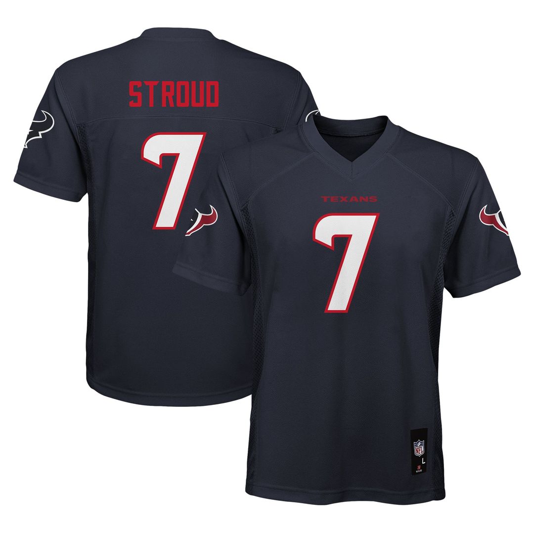 C.J. Stroud Houston Texans Youth Jersey - Navy