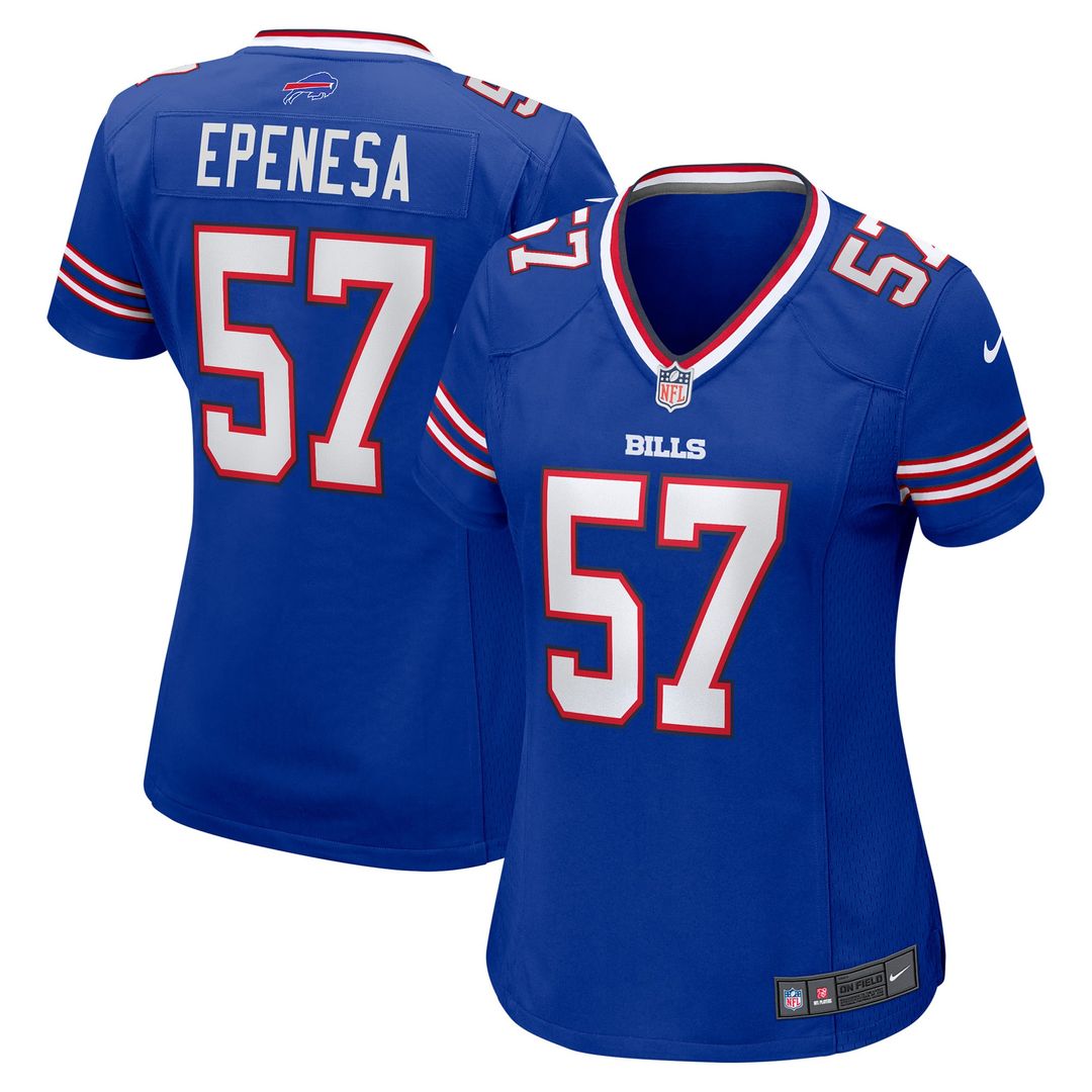 A.J. Epenesa Buffalo Bills Women's Jersey - Royal