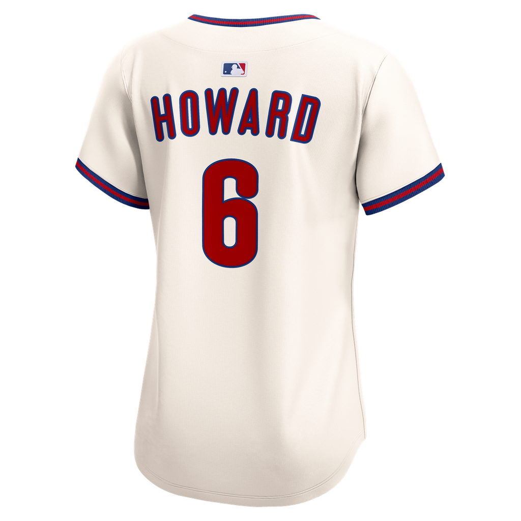Ryan Howard Philadelphia Phillies Women's Alternate Jersey - Light Blue