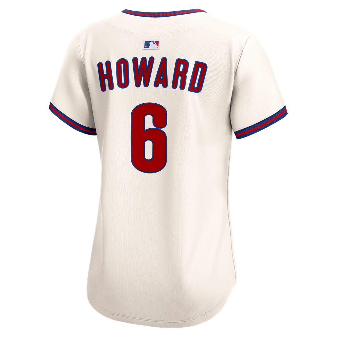 Ryan Howard Philadelphia Phillies Women's Alternate Jersey - Light Blue