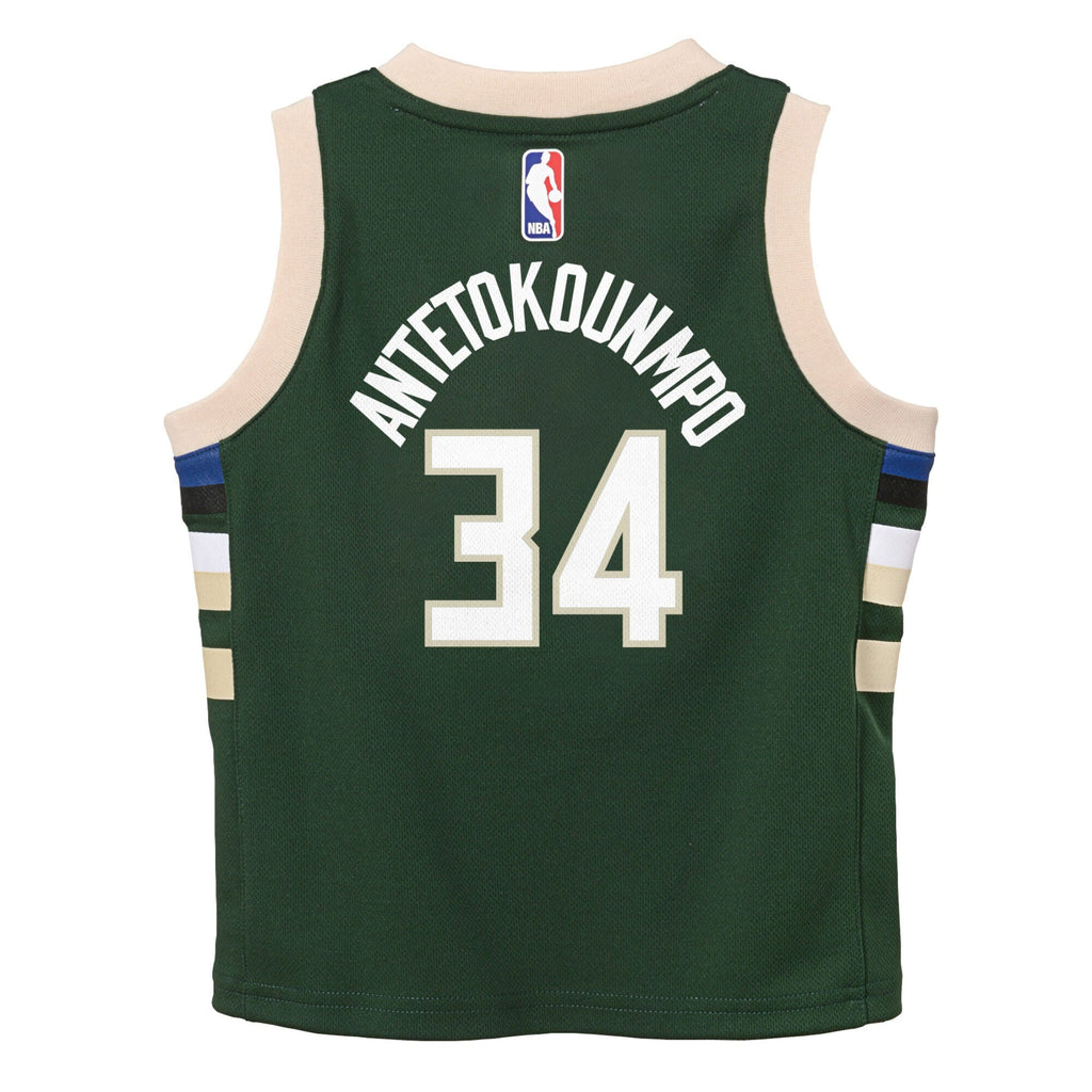 Milwaukee Bucks Icon Jersey - Giannis Antetokounmpo - Toddler