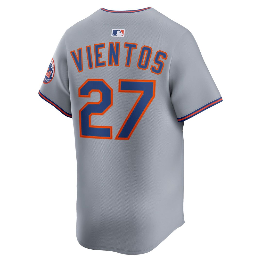 Mark Vientos New York Mets All-Star Jersey - Gray
