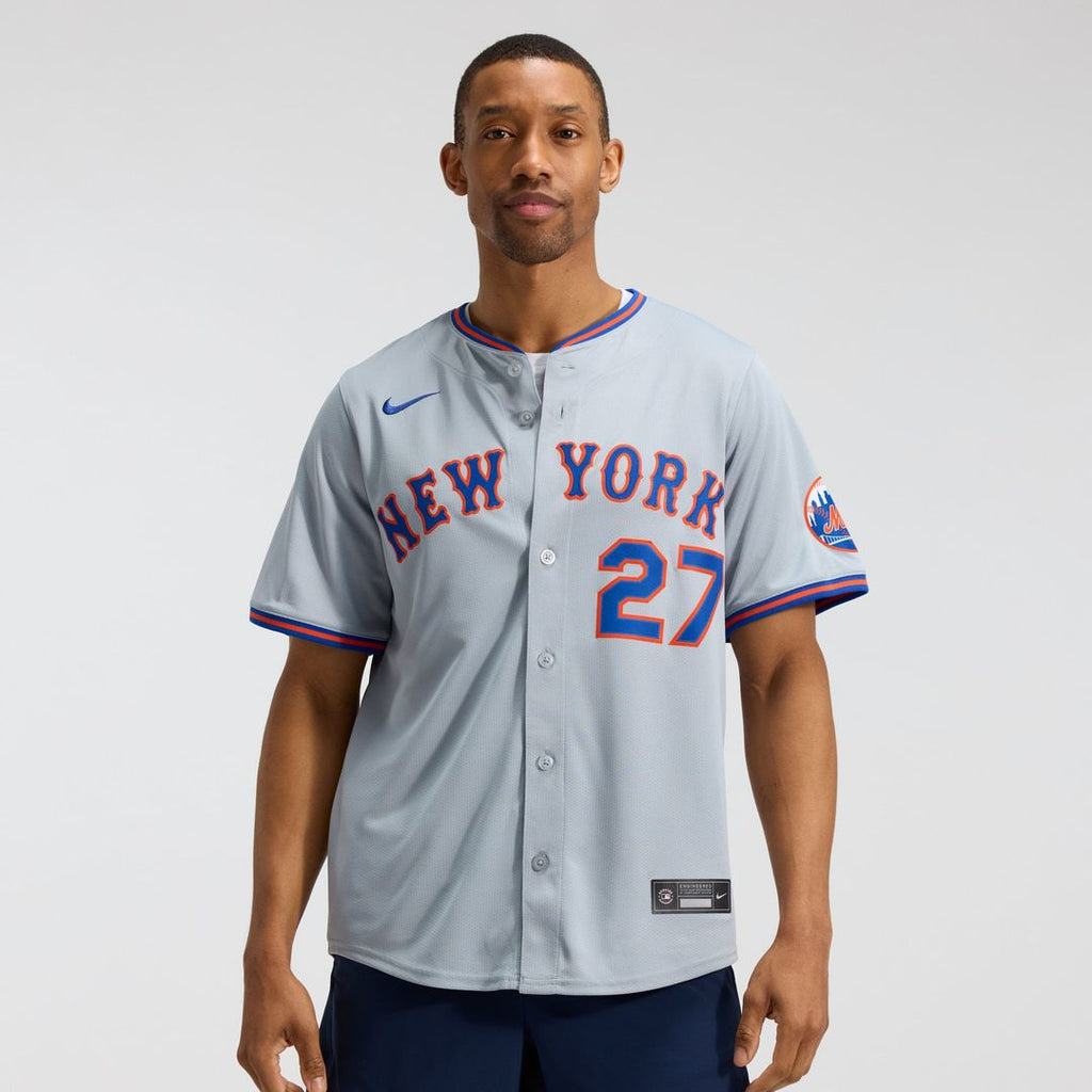 Mark Vientos New York Mets All-Star Jersey - Gray