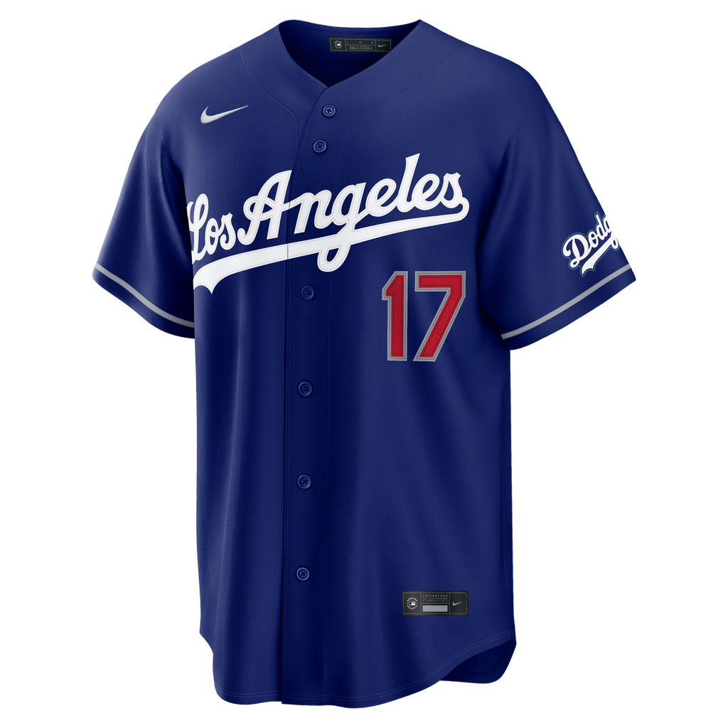 Shohei Ohtani Los Angeles Dodgers Kanji Alternate Jersey - Royal