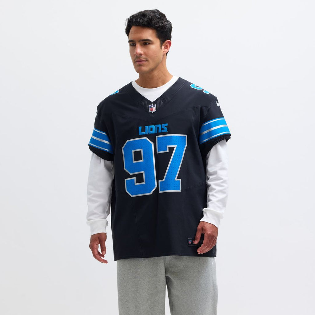 Aidan Hutchinson Detroit Lions Team Elite Jersey - Blue