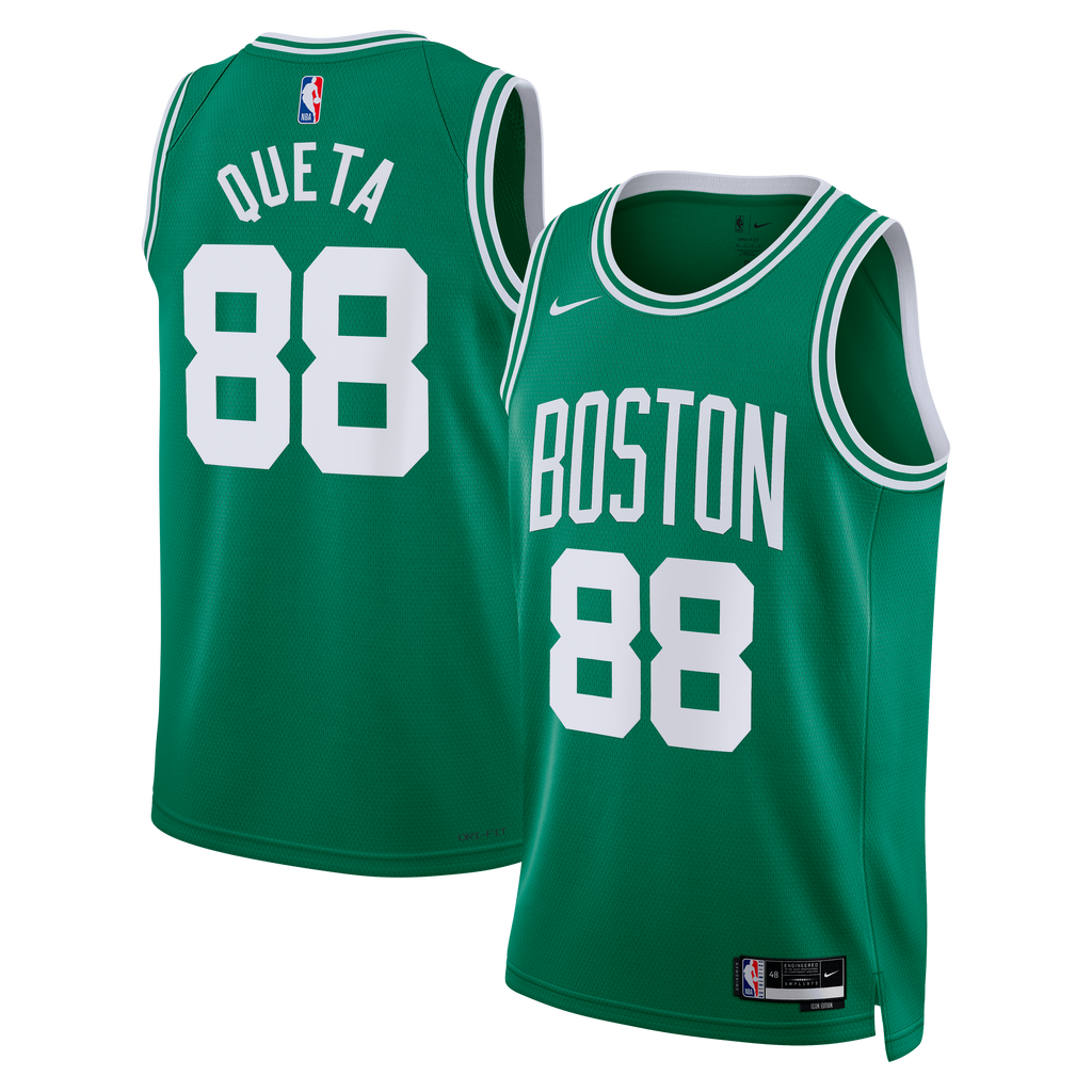 Boston Celtics Jersey - Kelly Green - Neemias Queta - Unisex