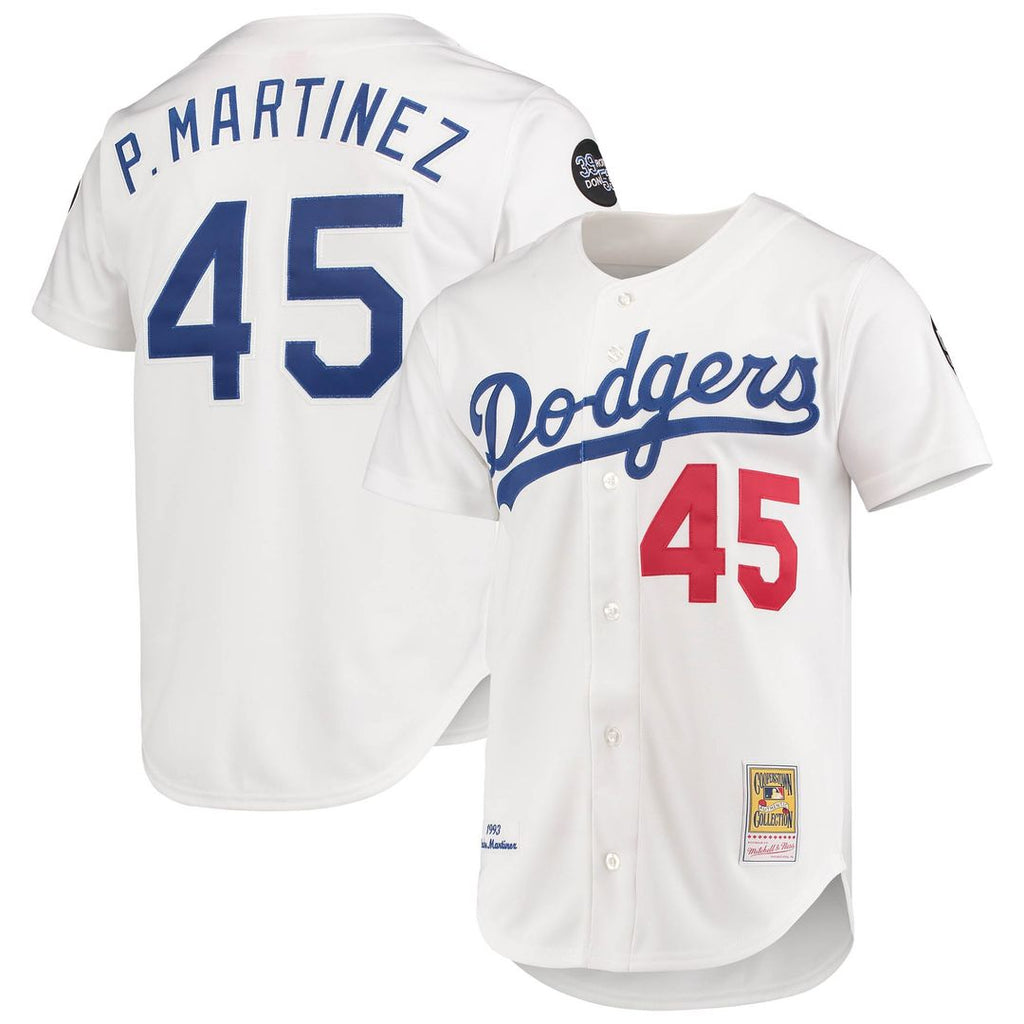 Pedro Martinez Los Angeles Dodgers 1993 Home Jersey - White