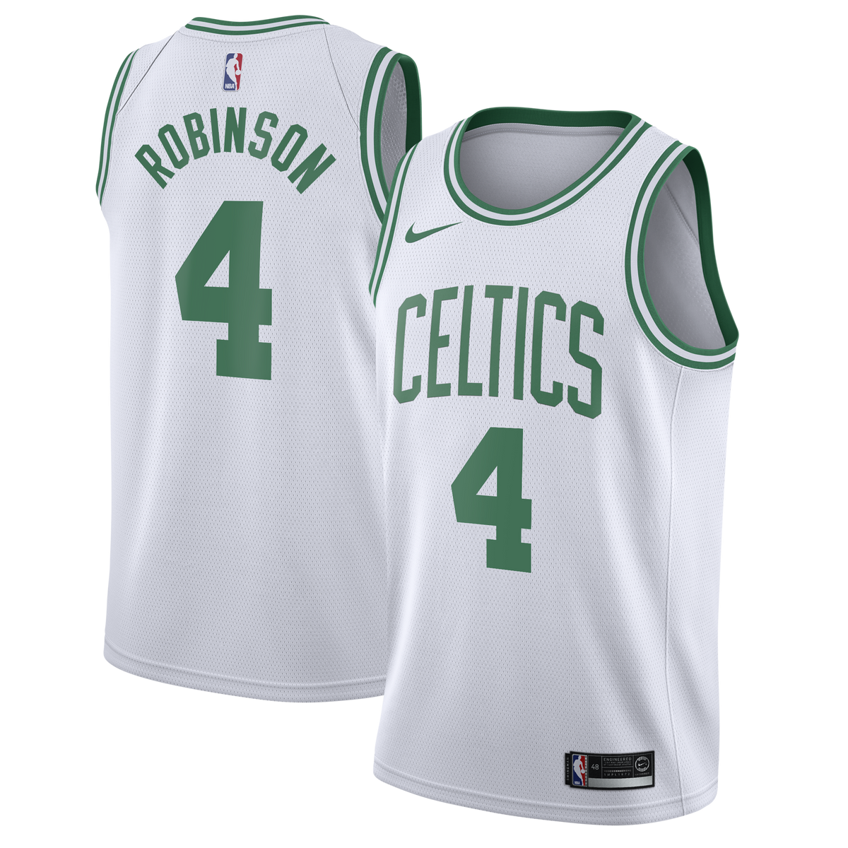 Boston Celtics Jersey - White - Mitchell Robinson - Youth