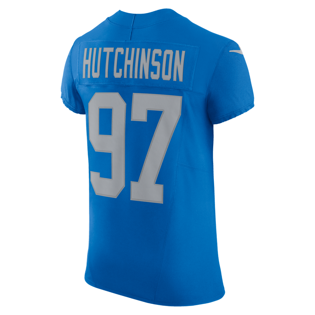 Aidan Hutchinson Detroit Lions Alternate Elite Jersey - Blue