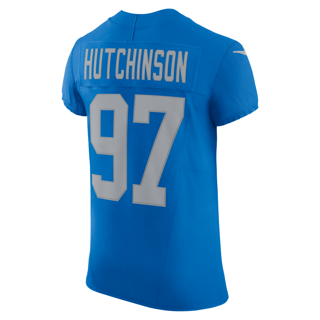 Aidan Hutchinson Detroit Lions Alternate Elite Jersey - Blue