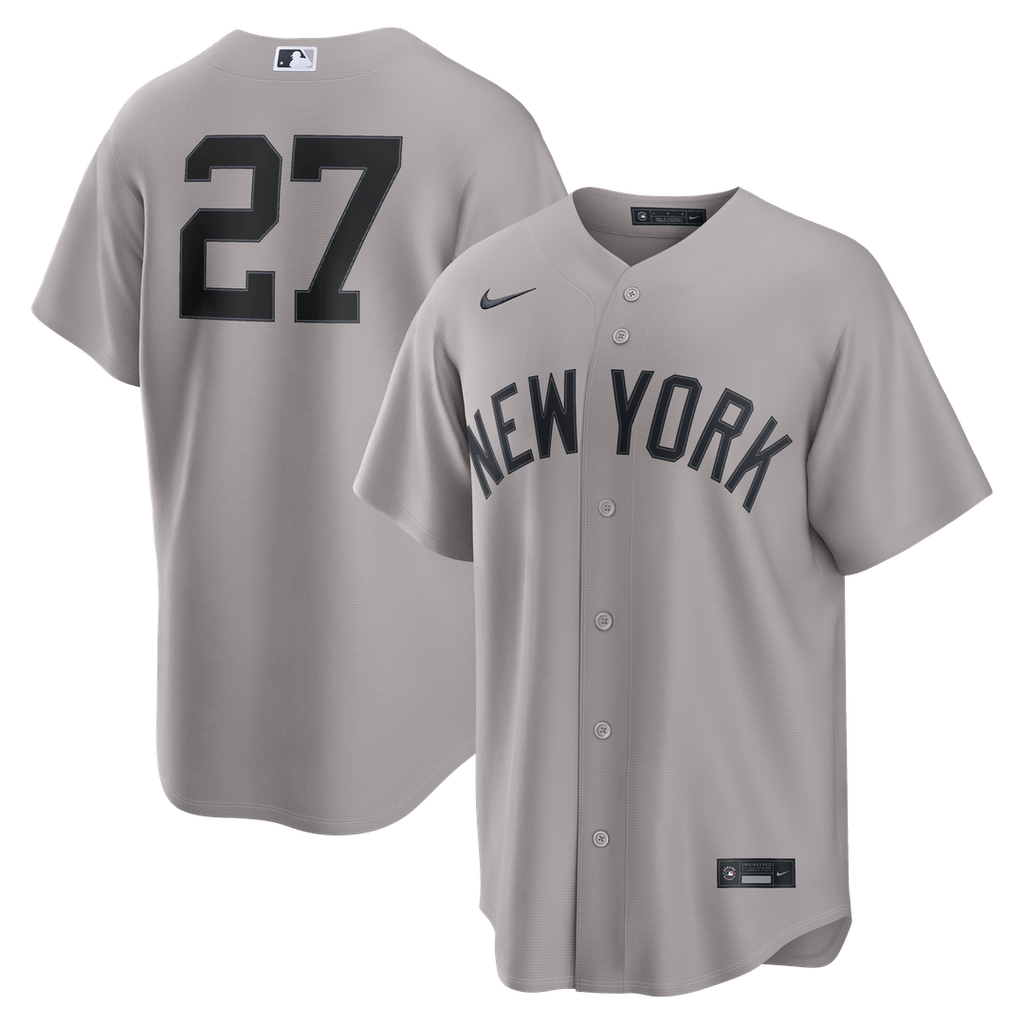 Giancarlo Stanton New York Yankees Road Jersey - Gray