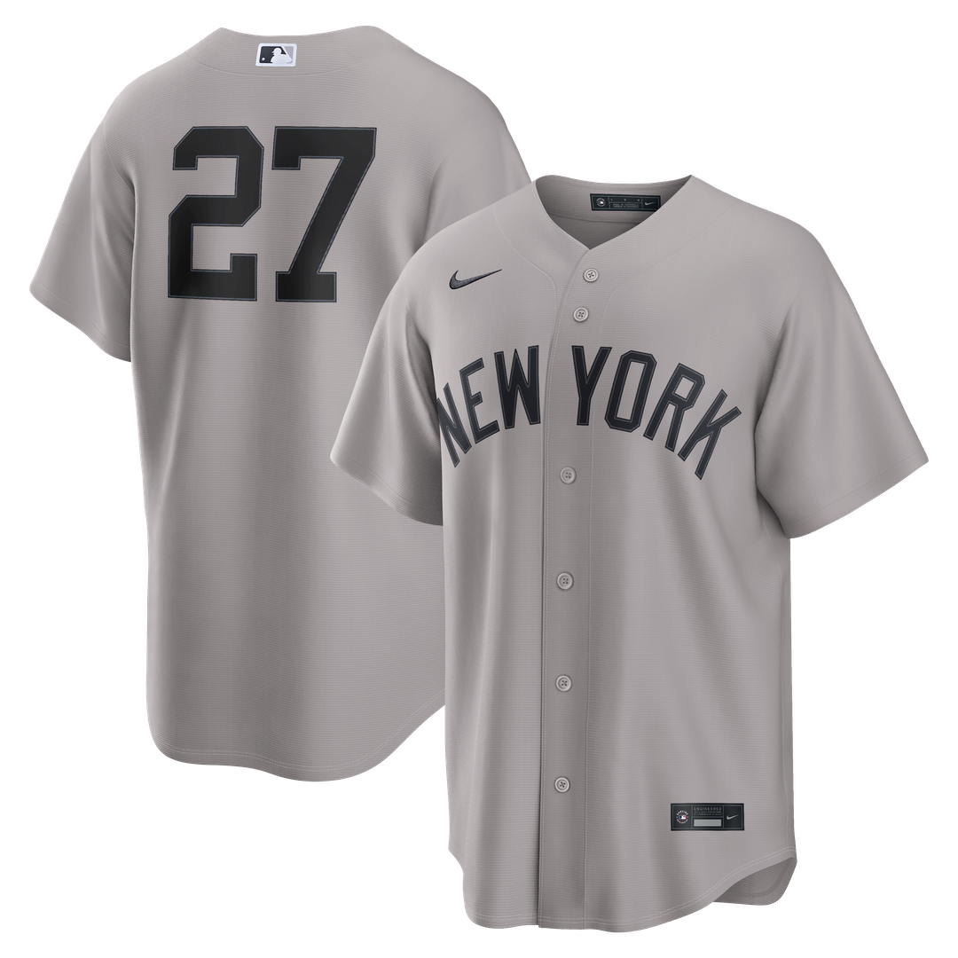 Giancarlo Stanton New York Yankees Road Jersey - Gray