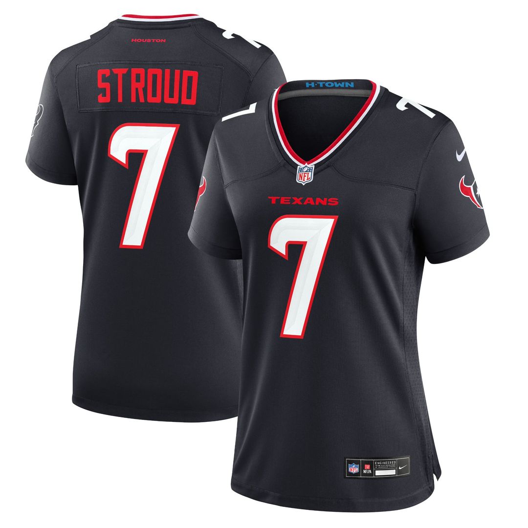 C.J. Stroud Houston Texans Women's Jersey - Navy