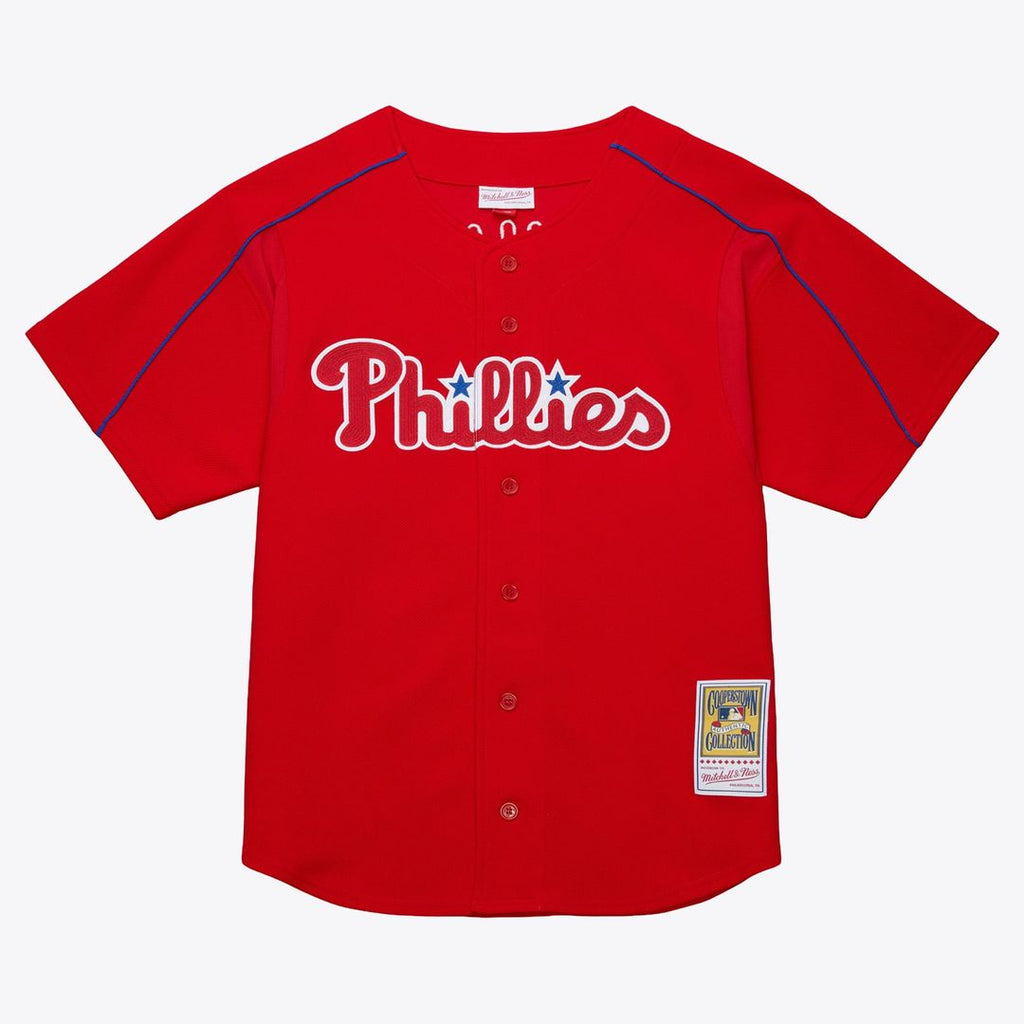 Ryan Howard Philadelphia Phillies Big & Tall Cooperstown Mesh Jersey - Red