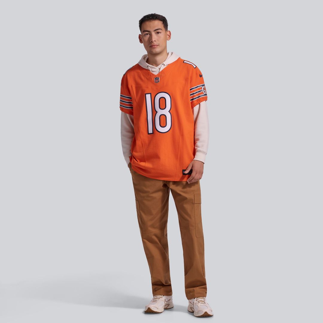 Caleb Williams Chicago Bears Alternate Elite Jersey - Orange