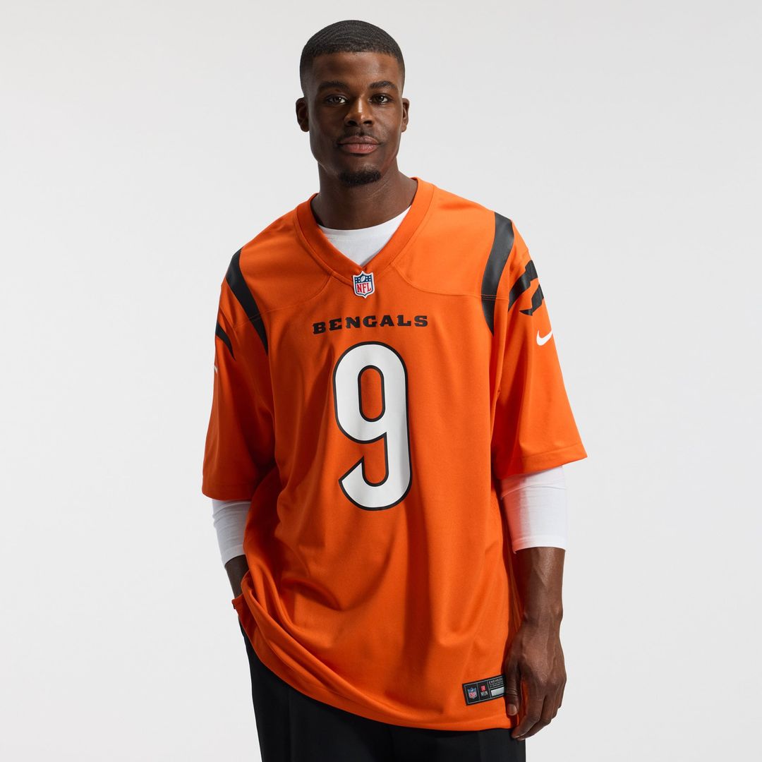 Joe Burrow Cincinnati Bengals Alternate Jersey - Orange