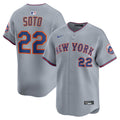Juan Soto New York Mets Road Jersey - Gray