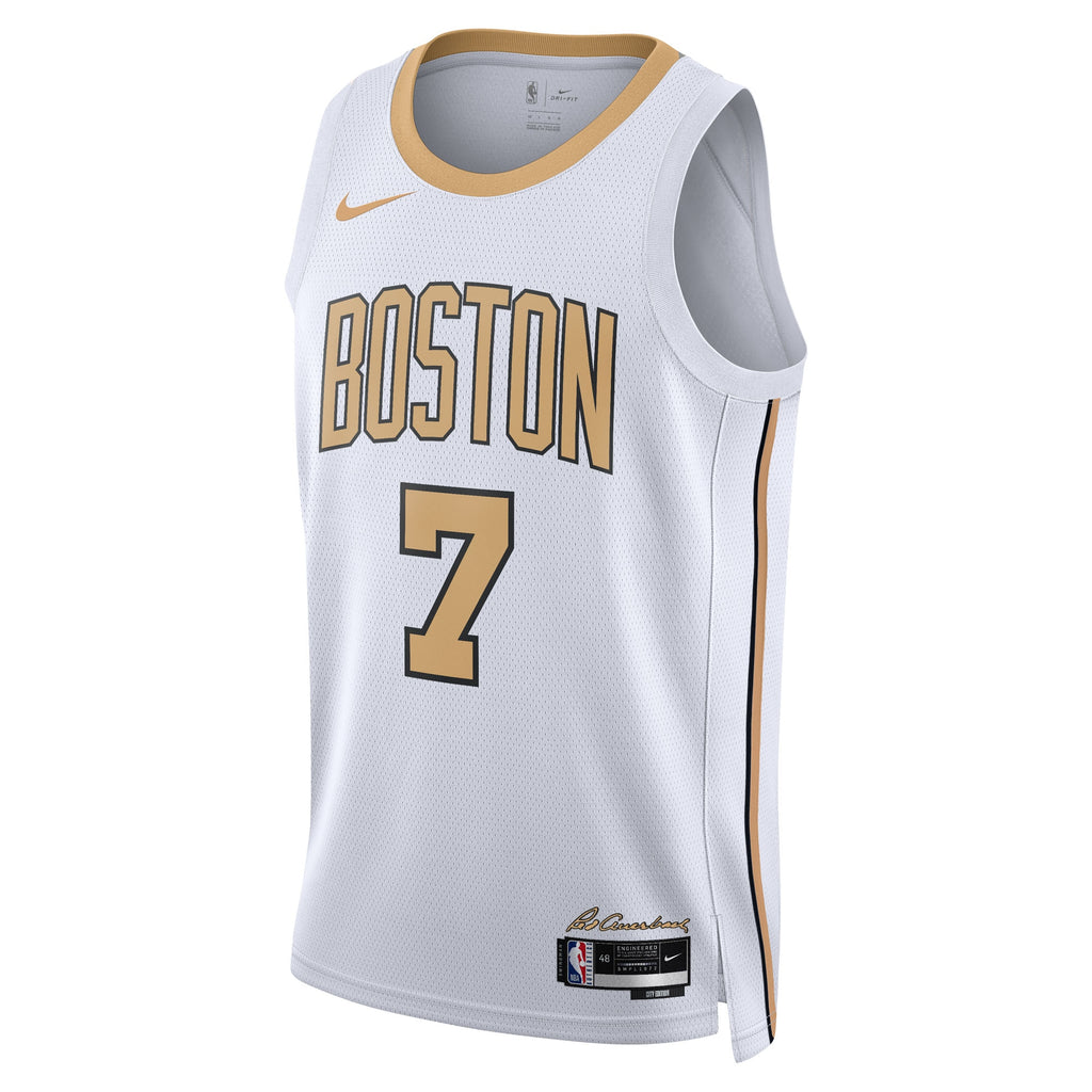 Boston Celtics 2025/26 Jersey - White - Jaylen Brown - Unisex