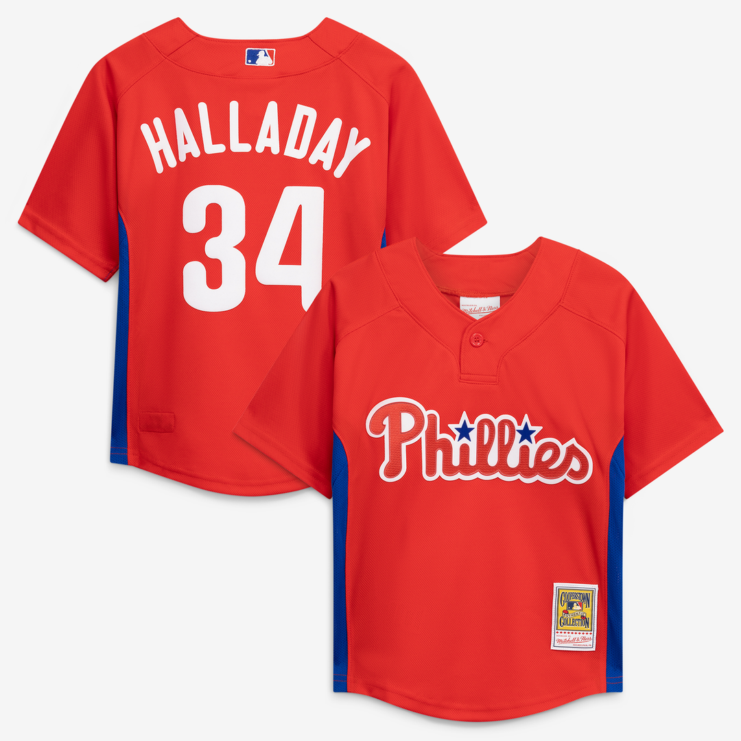 Roy Halladay Philadelphia Phillies Preschool Mesh Jersey - Red