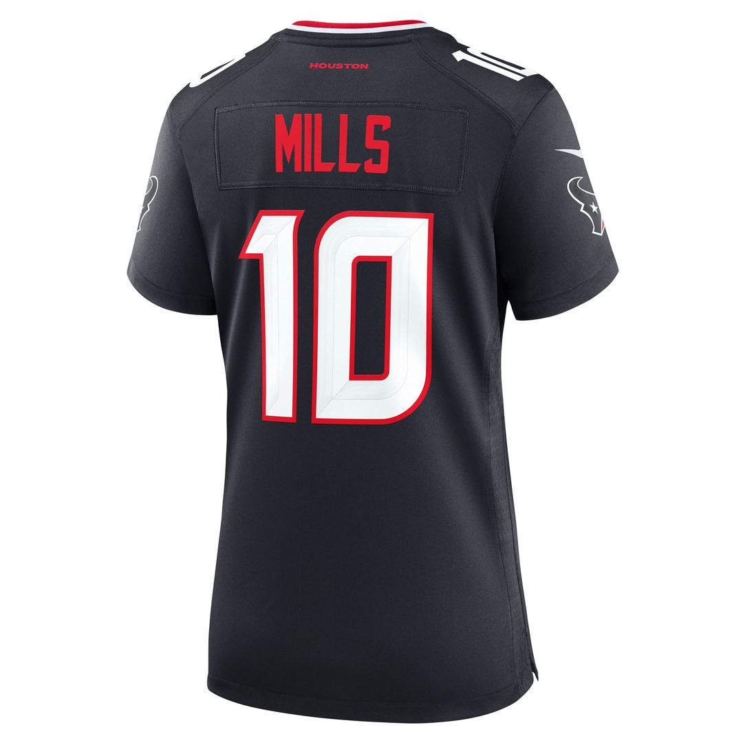 Davis Mills Houston Texans Women's Team Jersey - Navy