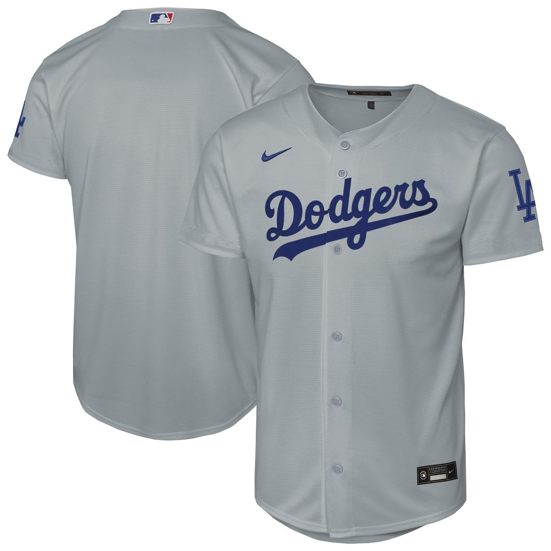Los Angeles Dodgers Youth Home Jersey - White