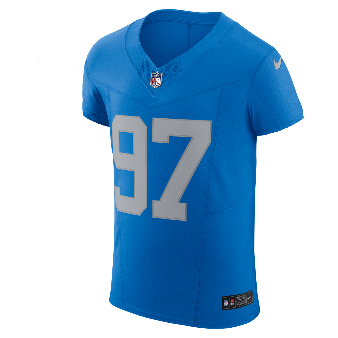 Aidan Hutchinson Detroit Lions Alternate Elite Jersey - Blue