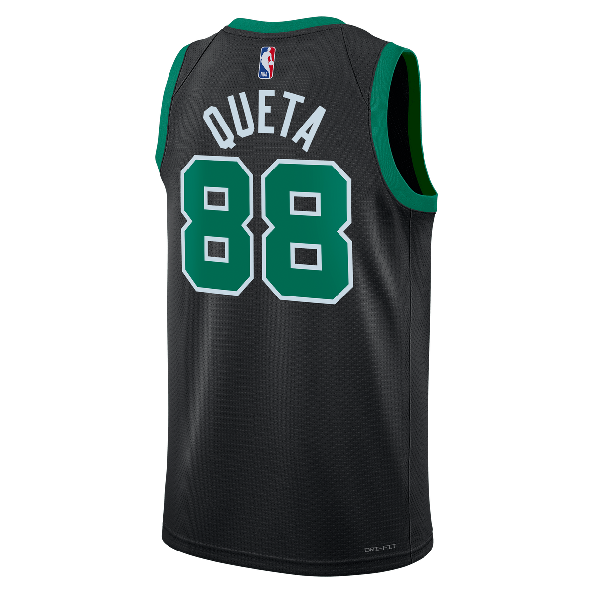 Boston Celtics Jersey - Black - Neemias Queta - Unisex