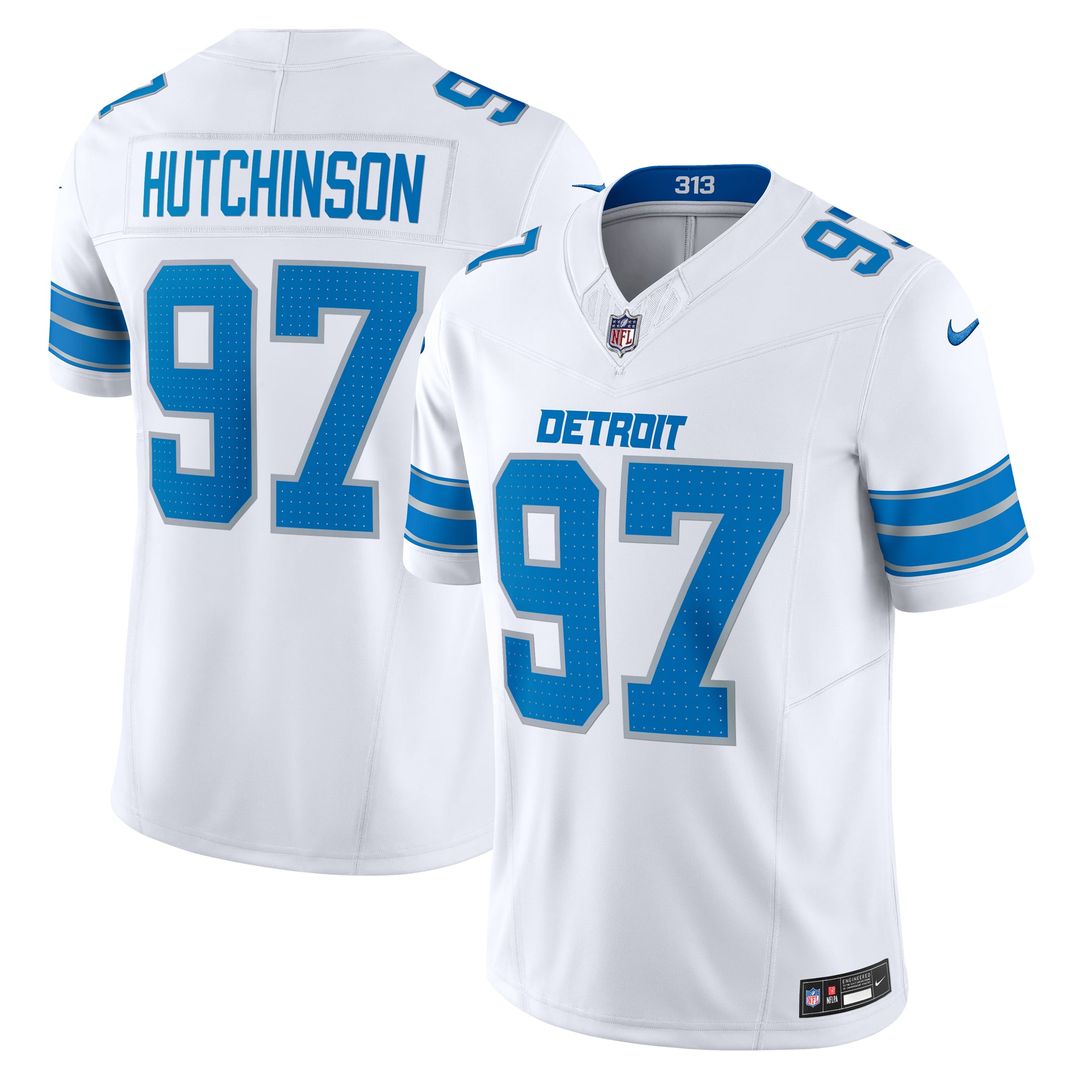Aidan Hutchinson Detroit Lions 2nd Alternate Jersey - Black
