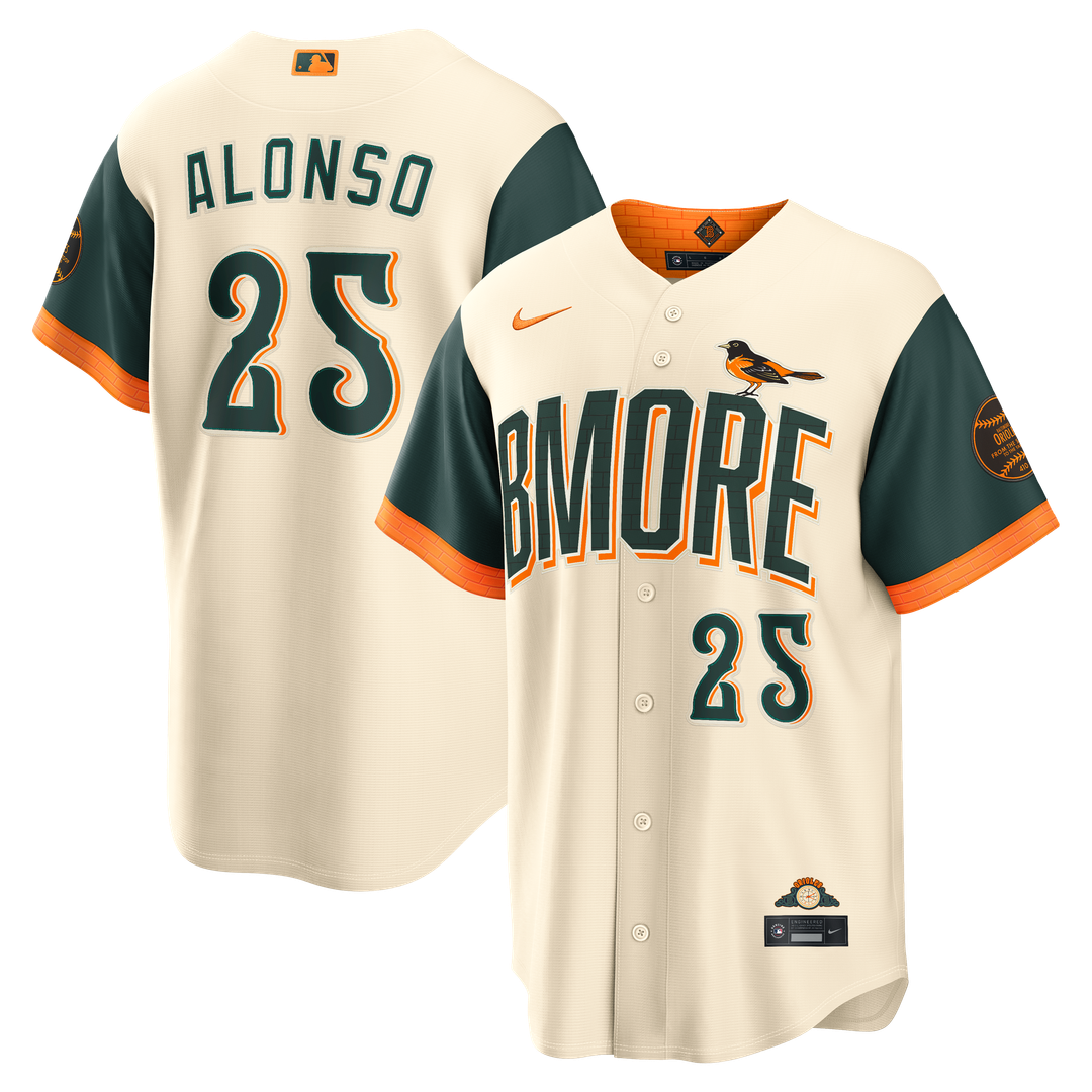 Pete Alonso Baltimore Orioles 2026 Jersey - Cream