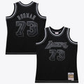 Los Angeles Lakers Dennis Rodman 1998 Contrast 2K Jersey - Black