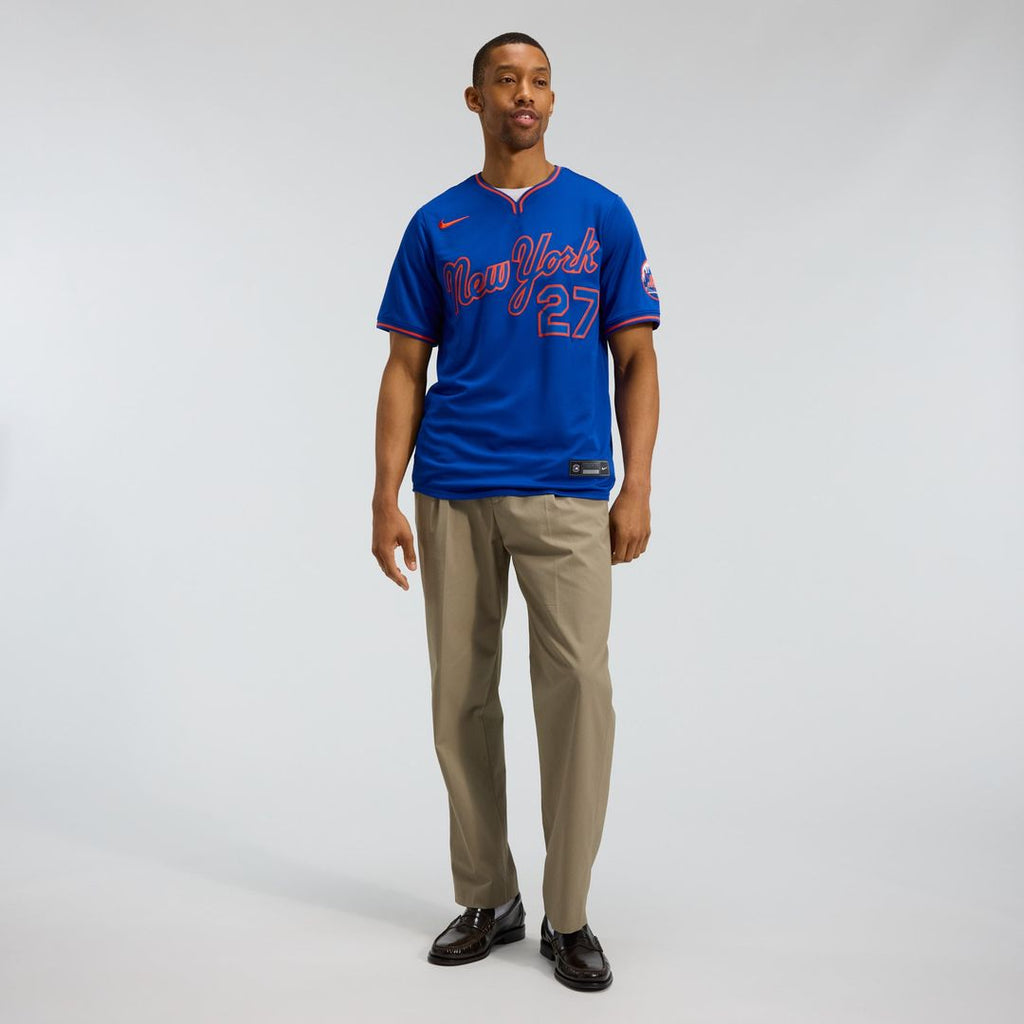 Mark Vientos New York Mets All-Star Jersey - Gray