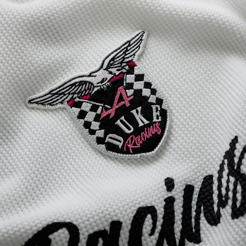 Alpine Duke + Dexter Vintage White Long Sleeve Waffle