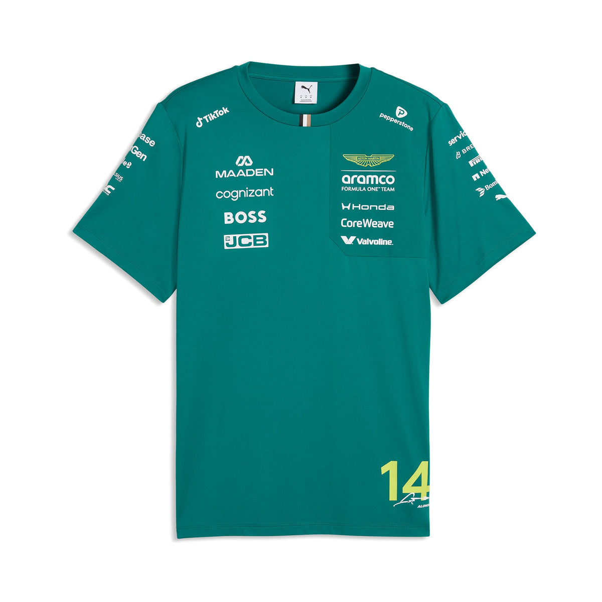 Aston Martin F1 Aramco Cognizant F1 2026 Fernando Alonso Team Driver T-Shirt